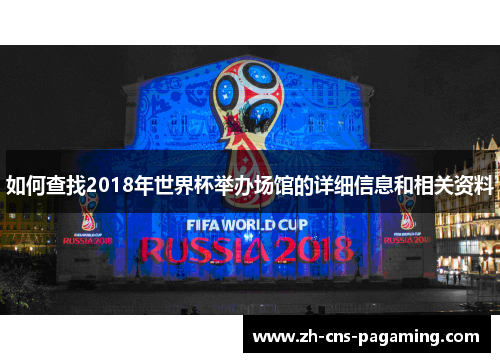 如何查找2018年世界杯举办场馆的详细信息和相关资料