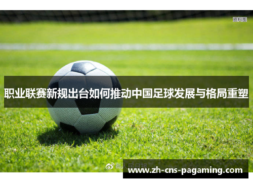 职业联赛新规出台如何推动中国足球发展与格局重塑 职业联赛新规出台如何推动中国足球发展与格局重塑
